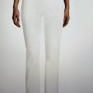 Jen7 Slim Bootcut Sculpting Jeans White Size 18 NWT